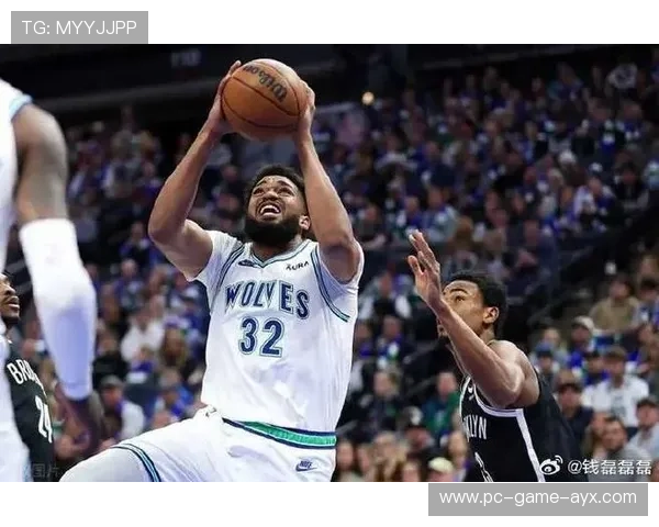 唐斯内线连续制造机会,森林狼攻势强烈